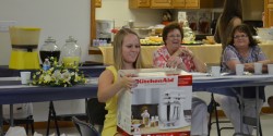 Kayla got a KitchenAid Mixer