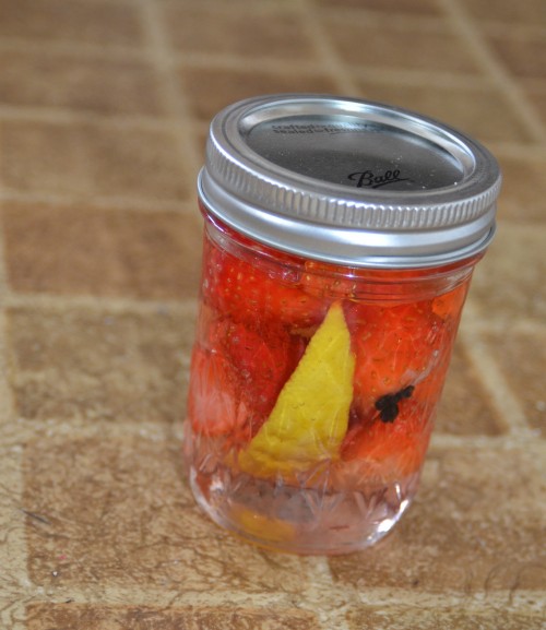 pickled strawberries