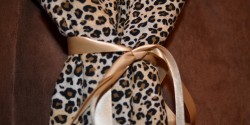 closeup of taffy blouse remix tied