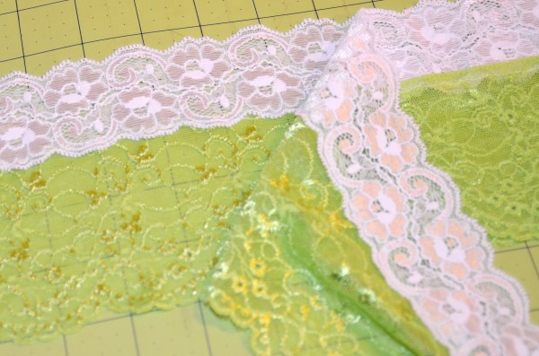 attached lace layers