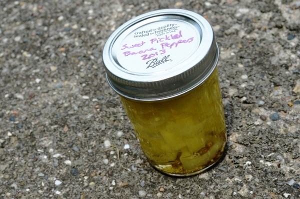 pickled pepper slices