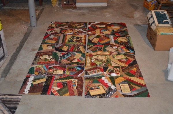 Christmas Crazy Quilt