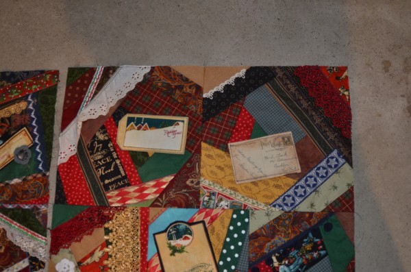 Christmas Crazy Quilt Blocks