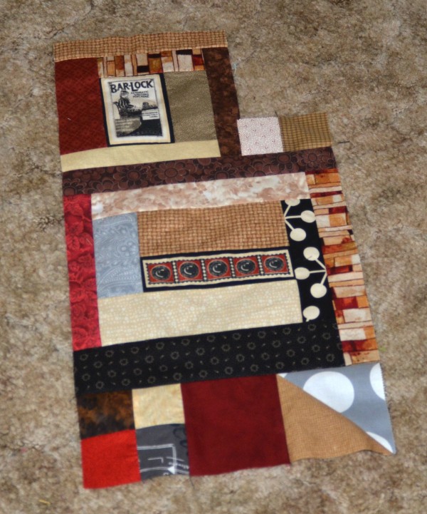 first block piecing communique quilt