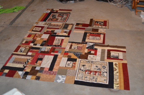 communique quilt progress