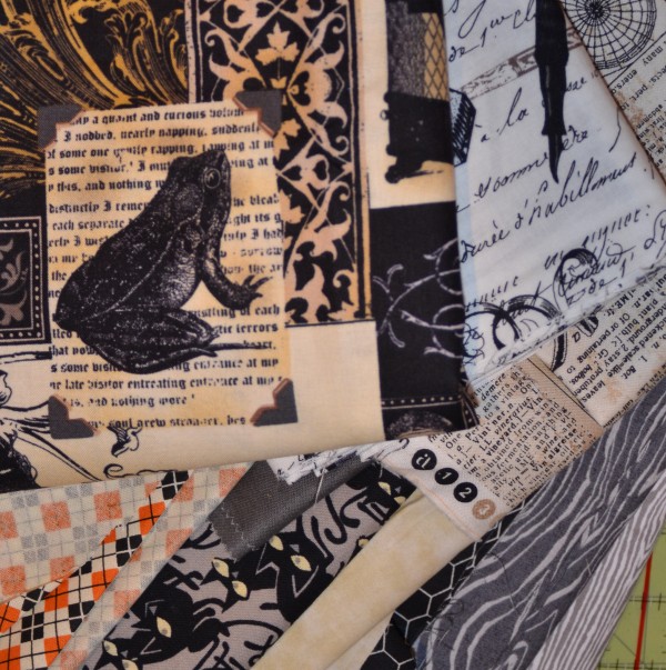 spooky quilt fabric