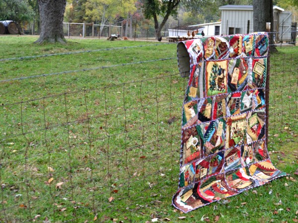 Crazy Christmas Quilt