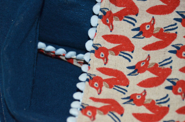 foxy scarf closeup