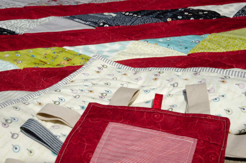 road 15 baby quilt