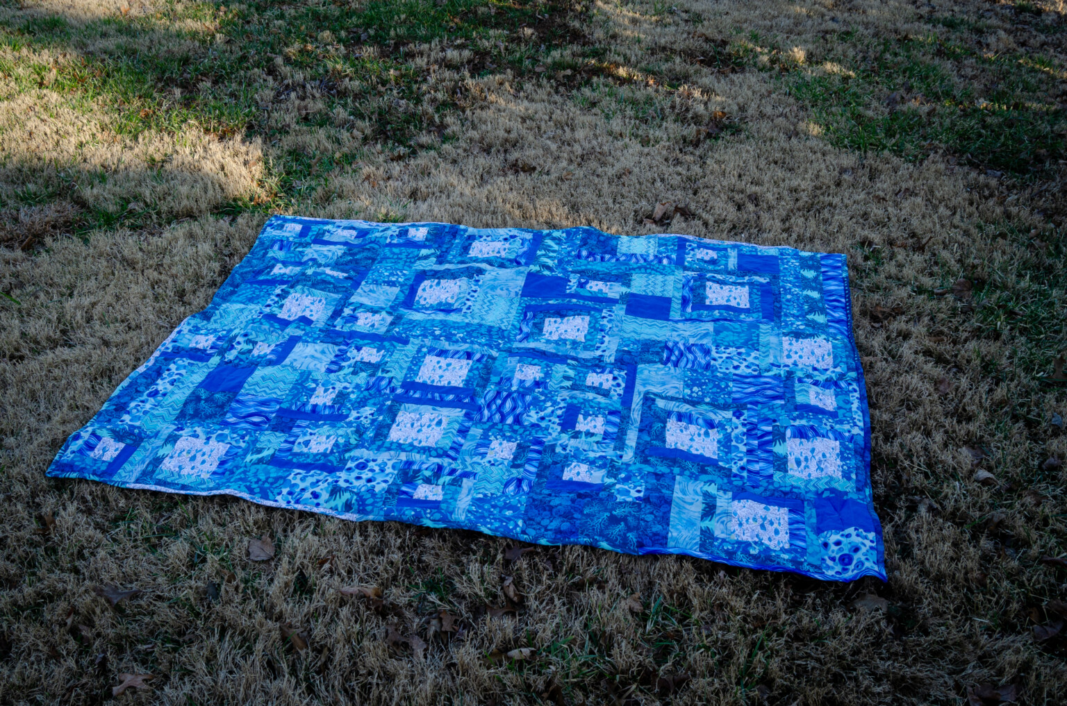 Finished Baby Communique Quilt - Mouse in My Pocket