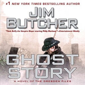 ghost story by Jim Butcher audiobook cover